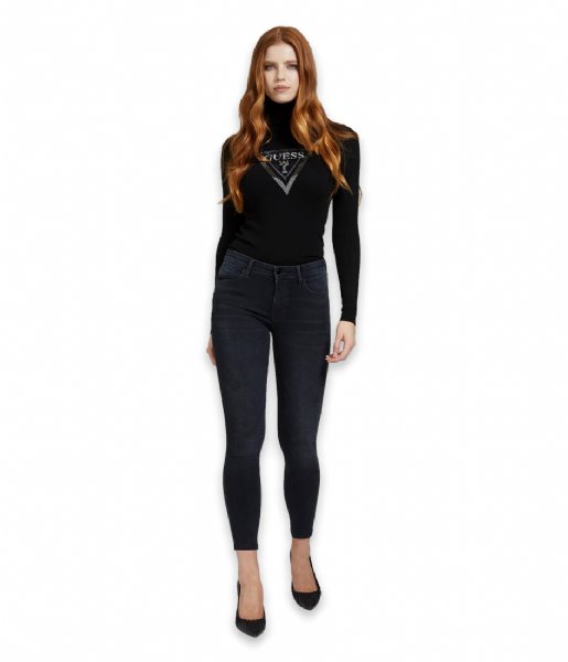 Guess  Adelle Tn Long sleeve Sweater Jet Black A996