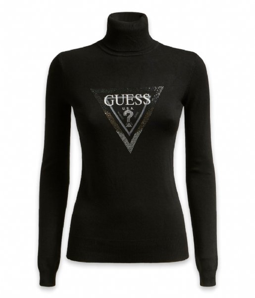 Guess  Adelle Tn Long sleeve Sweater Jet Black A996