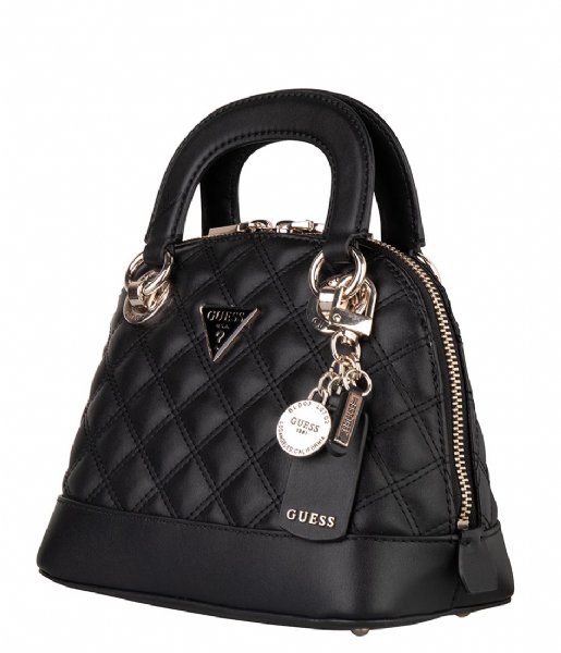 Guess  Cessily Small Dome Satchel Black