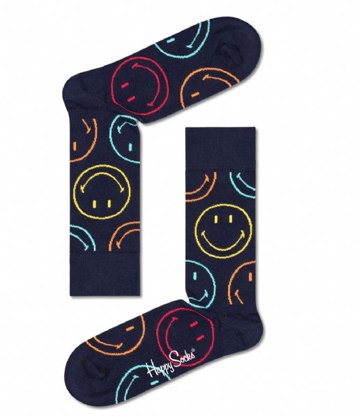 Happy Socks  Jumbo Smiley Dot Sock Jumbo Smiley Dot