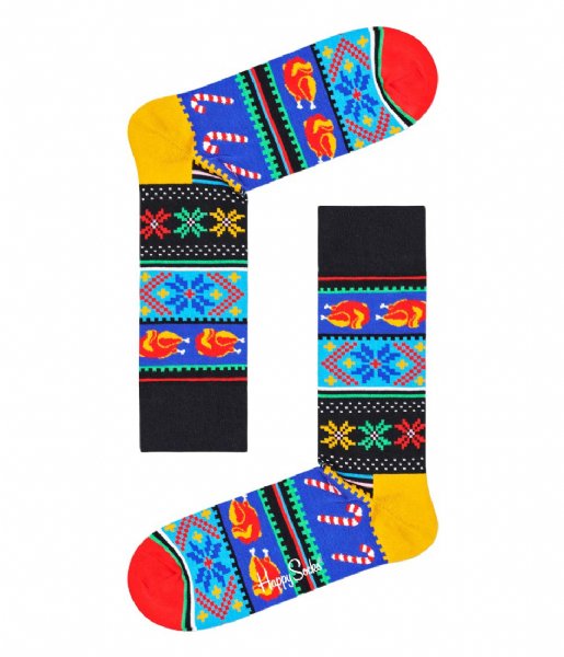 Happy Socks  4-Pack Happy Holiday Socks Gift Set Happy Holidays (4300)