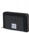 Herschel Supply Co.  Thomas RFID Black/Black Crosshatch (03520)