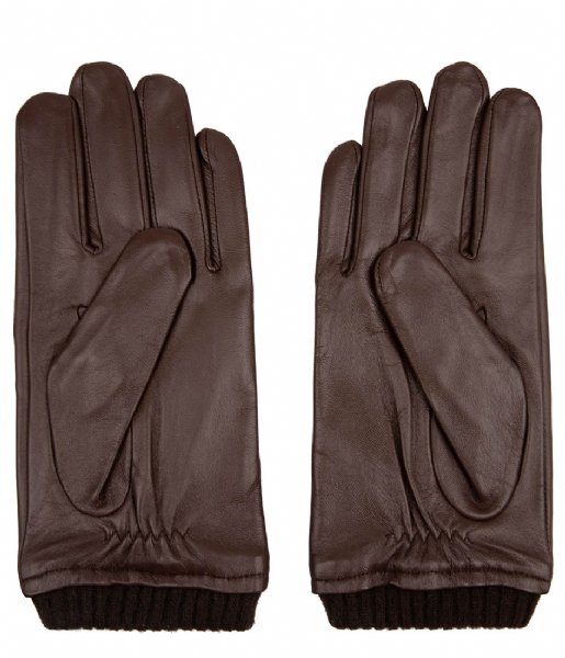 Hismanners  Leather Gloves Hestur Coffee (539)