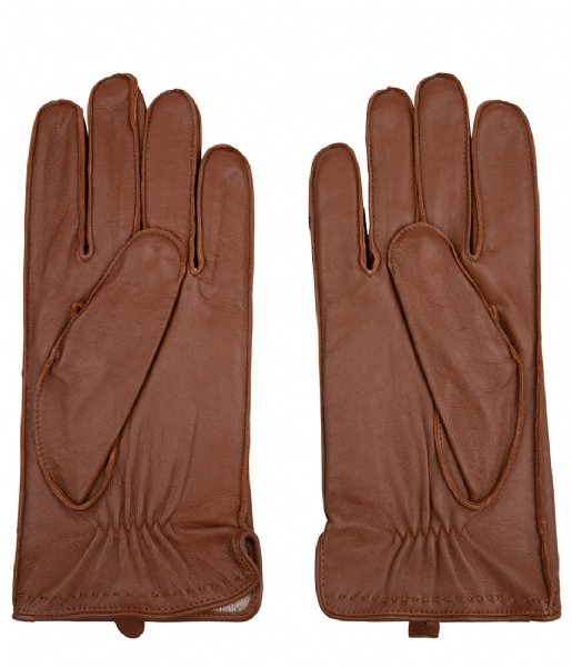 Hismanners  Leather Gloves Nolsoy Cognac (300)