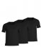 Hugo Boss  T-Shirt round neck Classic 3-Pack Black (001)