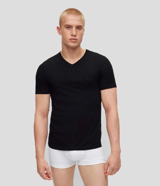 Hugo Boss  T-Shirt Vn 3P Classic Black (1)