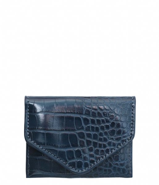 HVISK  Wallet Matte Croco Auto Blue (182)