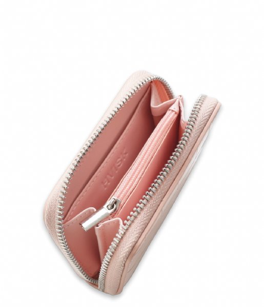 HVISK  Wallet Zipper Croco Soft Pink (098)