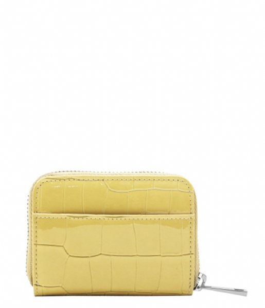 HVISK  Wallet Zipper Croco Sunkissed Yellow (109)
