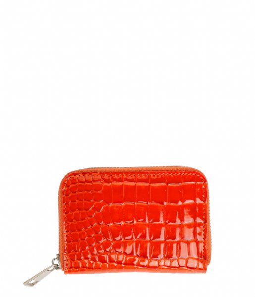 HVISK  Wallet Zipper Croco Orange/red (118) 