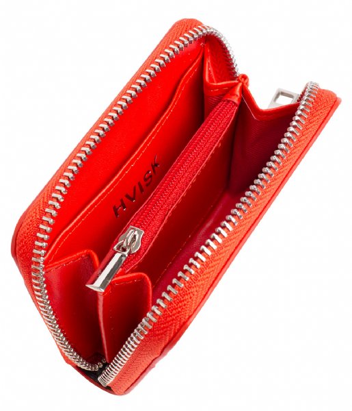 HVISK  Wallet Zipper Croco Orange/red (118) 