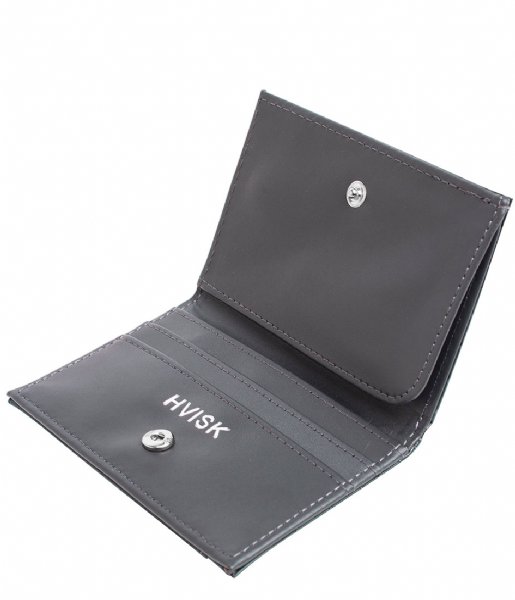 HVISK  Wallet Folded Croco Grey Dark (123) 