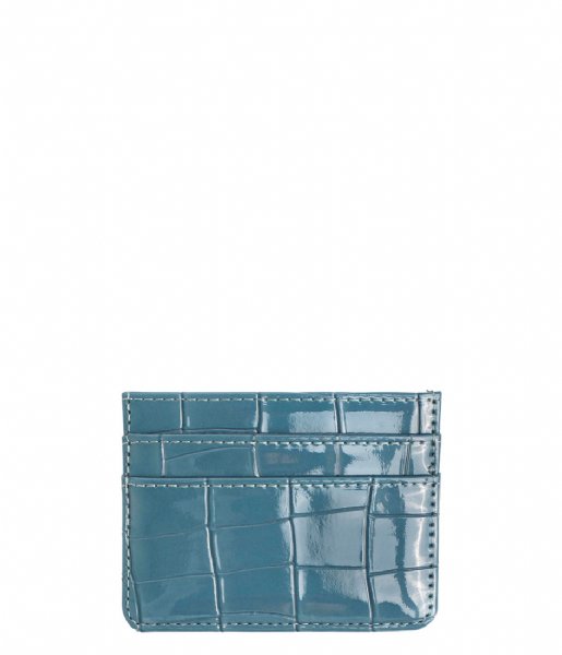 HVISK  Card Holder Croco Dark Blue (100)