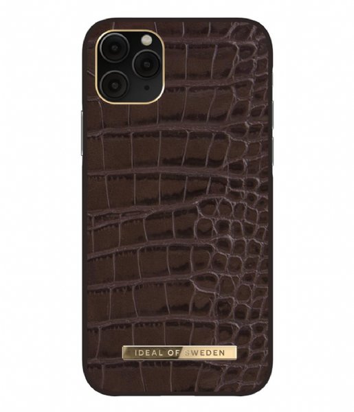 iDeal of Sweden  Atelier Case  iPhone 11 Pro/XS/X Deep Walnut Croco (455)