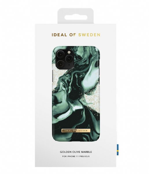 iDeal of Sweden  Fashion Case iPhone 11 Pro Golden Olive Marble (IDFCAW21-I1958-320)