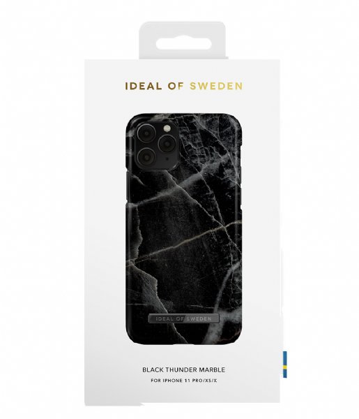 iDeal of Sweden  Fashion Case iPhone 11 Pro Black Thunder Marble (IDFCAW21-I1958-358)