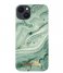 iDeal of SwedenFashion Case iPhone 14 Plus Mint Swirl Marble (258)