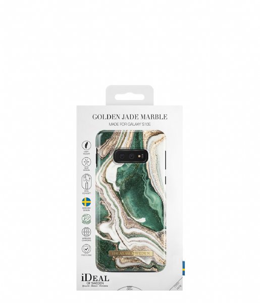 iDeal of Sweden  Fashion Case Galaxy S10E Golden Jade Marble (IDFCAW18-S10L-98)