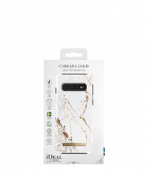 iDeal of Sweden  Fashion Case Galaxy S10 Carrara Gold (IDFCA16-S10-46)