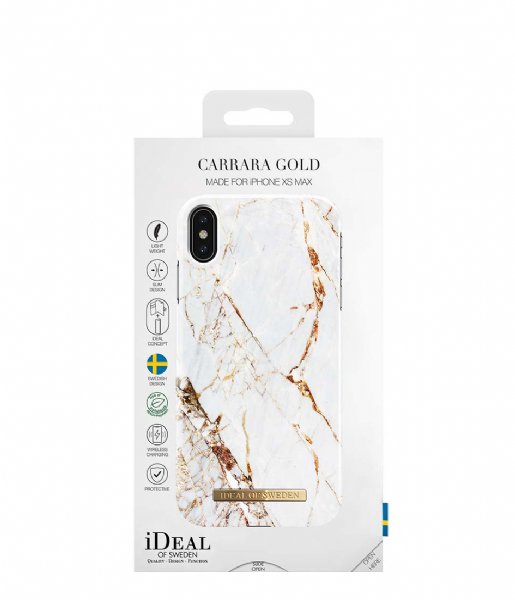 iDeal of Sweden  Fashion Case iPhone XS Max Carrara Gold (IDFCA16-I1865-46)