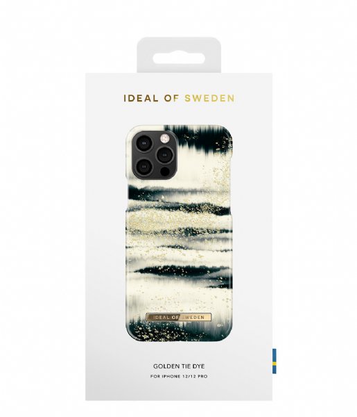 iDeal of Sweden  Fashion Case iPhone 12/12 Pro Golden tie dye (IDFCSS21-I2061-256)