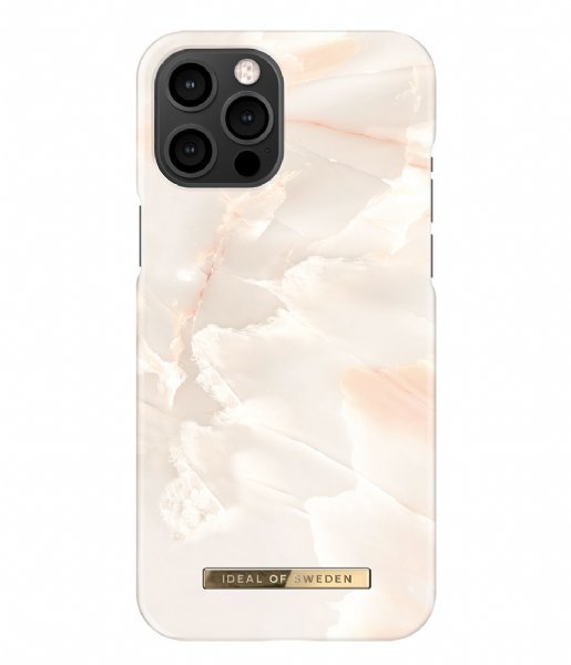 iDeal of Sweden  Fashion Case iPhone 12 Pro Max Rose pearl marble (IDFCSS21-I2067-257)
