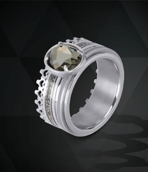 iXXXi  Base ring 8 mm Silver colored (03)