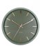 KarlssonWall clock Globe Design Armando Breeveld moss green (KA5840GR)