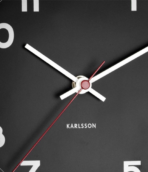 Karlsson  Wall clock New Classic small Black (KA5846BK)