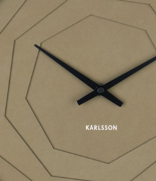 Karlsson  Wall clock Layered Origami Moss Green (KA5850MG)