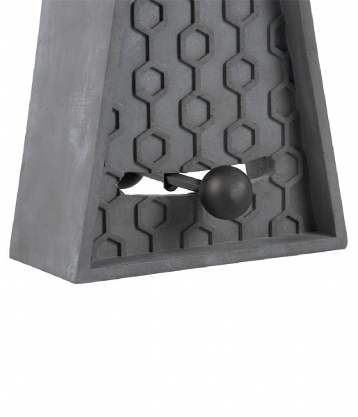 Karlsson  Table clock Honeycomb Pendulum concrete Dark Grey (KA5871DG)