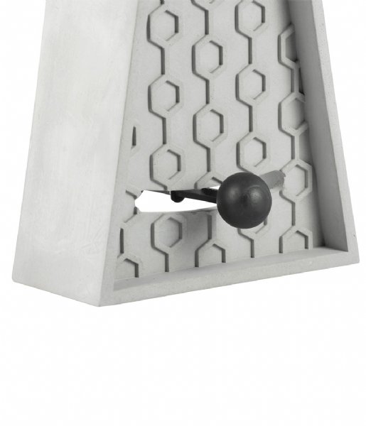 Karlsson  Table clock Honeycomb Pendulum concrete Grey (KA5871GY)