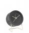 Karlsson  Alarm clock Luxurious Velvet Design Boxtel & Buijs dark grey (KA5748GY)