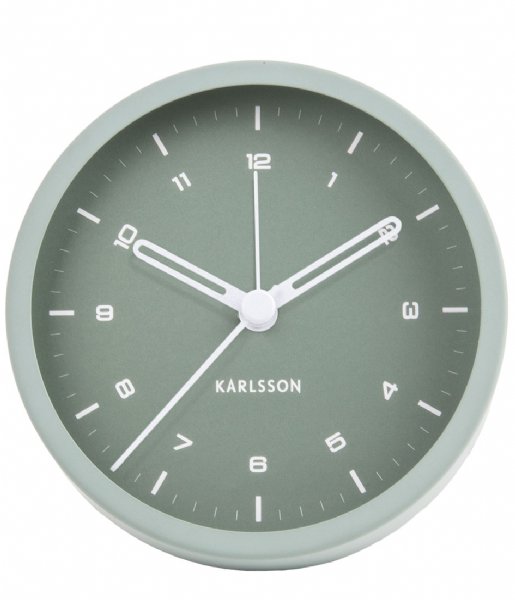 Karlsson  Alarm clock Tinge steel Green (KA5806GR)