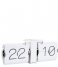 Karlsson  Flip clock No Case matt white stand White (KA5602WH)