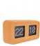 Karlsson  Table clock Bold Flip matt Curry yellow (KA5712YE)