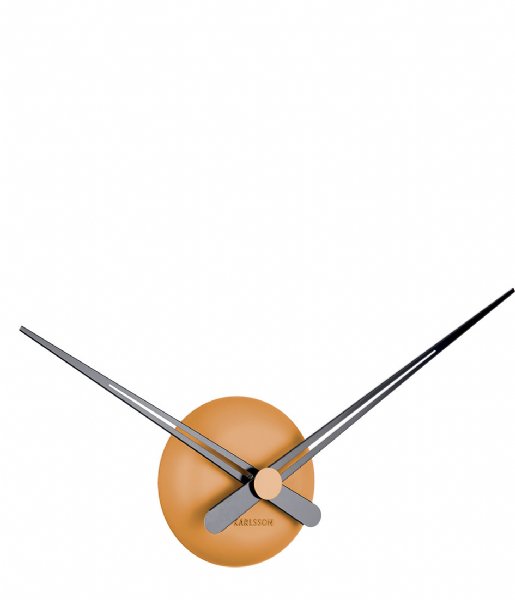 Karlsson  Wall clock LBT mini Sharp Caramel brown (KA5838BR)