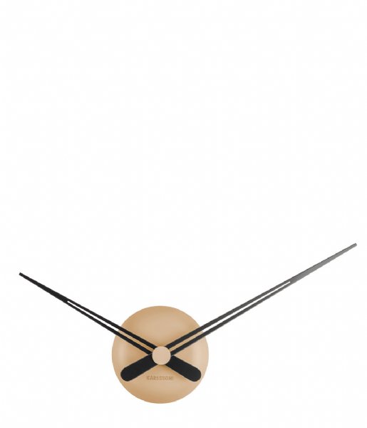 Karlsson  Wall clock LBT mini Sharp Sand brown (KA5838SB)