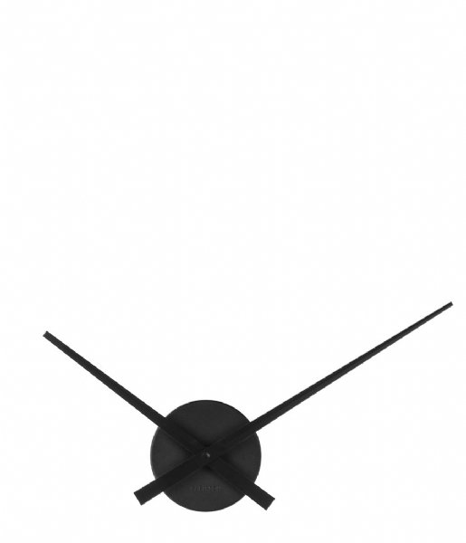 Karlsson  Wall clock Little Big Time Mini Alu black (KA4348BK)
