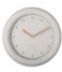 KarlssonWall clock Petra polyresin Warm Grey (KA5717WG)