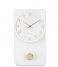 KarlssonWall clock Casa pendulum White (KA5779WH)