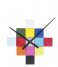 Karlsson  Wall clock DIY Cubic Multi Colour (KA5698MC)