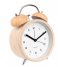 Karlsson  Alarm Clock Classic Bell Wood Wood Finish (KA5710WH)