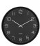 Karlsson  Wall Clock Lofty Matt Black (KA5751BK)