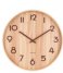 KarlssonWall Clock Pure Medium Light Wood (KA5809WD)