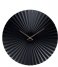 KarlssonWall Clock Sensu Steel Black (KA5657BK)