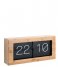 Karlsson  Wall / Table Clock Boxed Flip Xl bamboo (KA5642WD)
