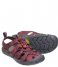 Keen  Clearwater Cnx Wf Leather Wine Red Dahlia