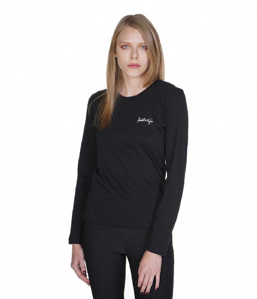 Kendall + Kylie  Longsleeve T-shirt Black (WL01)