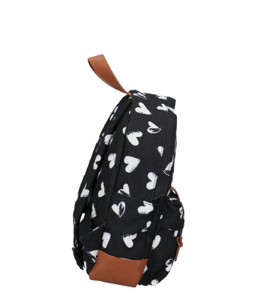 Kidzroom  Backpack Black And White BlackHeart